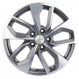 Легковой диск Khomen Wheels KHW1703 7x17 5x114,3 ET45 60,1 Gray-FP