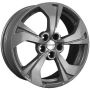 Легковой диск Khomen Wheels KHW1724 7x17 5x108 ET36 65,1 Gray